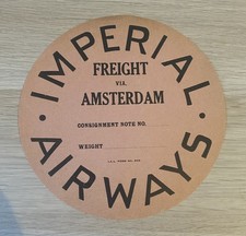 Imperial airways freight for sale  MACCLESFIELD