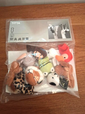 Ikea finger puppets for sale  LUDLOW