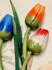 Wooden tulips set for sale  Littleton