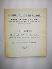 Fiume reggenza italiana usato  Polcenigo