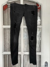 Girls black distressed for sale  NOTTINGHAM