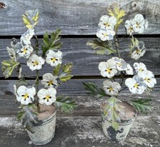Paire fleur tôle d'occasion  Évry