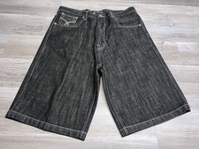 Shorts jeans masculino Knockout denim Y2K tamanho 36 hip hop folgado streetwear skate, usado comprar usado  Enviando para Brazil