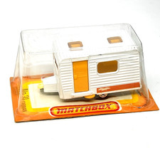 Matchbox Lesney Superfast 31 Caravan em branco, porta laranja, rara bolha francesa! comprar usado  Enviando para Brazil