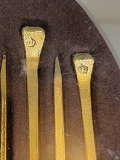 Vergoldete hufnägel schmiedem gebraucht kaufen  Wörrstadt
