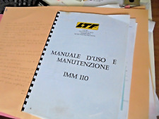 Manuale istruzioni dichiarazio usato  Italia