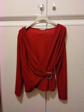 Maglia top rossa usato  Chiavari