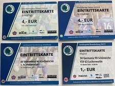 Fußball sammler tickets gebraucht kaufen  Woltersdorf