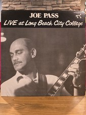 Joe Pass Live At Long Beach City College LP (1984) Vinyl EX/SVG Jazz Guitar comprar usado  Enviando para Brazil