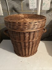 Vintage large wicker for sale  SHEERNESS