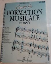 Cours formation musicale. d'occasion  Nogent-sur-Vernisson