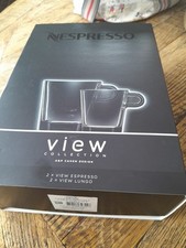 Nespresso view collection for sale  PRESTON