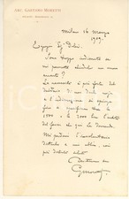 1909 milano lettera usato  Milano