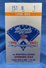1983 dodgers opening for sale  Agoura Hills