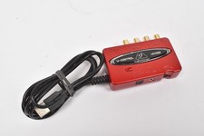 Behringer U-CONTROL UCA222 - USB Audio Interface - Soundkarte - Rot comprar usado Behringer U-CONTROL UCA222 - USB Audio Interface - Soundkarte - Rot comprar usado  Enviando para Brazil
