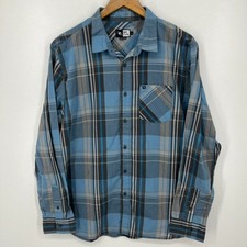 Camisa masculina manga longa Rip Curl estampa xadrez azul bolso algodão surf comprar usado Camisa masculina manga longa Rip Curl estampa xadrez azul bolso algodão surf comprar usado  Enviando para Brazil