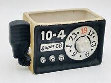 Vintage Cerâmica 10-4 Super CB Rádio Banda Cidadã Suporte para Caneta Plantador Caminhoneiro comprar usado  Enviando para Brazil