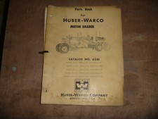 Huber warco motor d'occasion  Expédié en Belgium