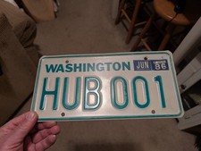 Cubo de placa A+ NR PERFEITO ESTADO 1986 WASHINGTON - 001 baixo #1 comprar usado Cubo de placa A+ NR PERFEITO ESTADO 1986 WASHINGTON - 001 baixo #1 comprar usado  Enviando para Brazil