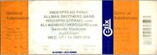 Widespread panic allman for sale  Minneapolis