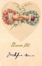 Cpa carte fantaisie d'occasion  Rioz