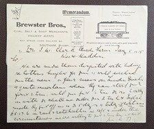 1915 brewster bros. for sale  HASTINGS