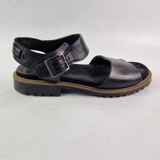 Clarks black leather for sale  LIVERPOOL