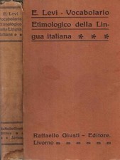 Vocabolario etimologico della usato  Italia
