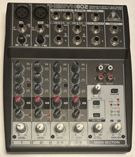 Behringer XENYX Q802 8 entradas 2 barramentos mixer sem fonte de alimentação comprar usado  Enviando para Brazil