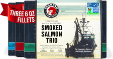 - Premium Wild Alaskan Smoked Sockeye, Coho e Pink Salmon Trio - 18O comprar usado  Enviando para Brazil