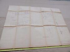 Disegno tecnico originale usato  Santena
