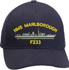 Hms marlborough embroidered for sale  LISKEARD