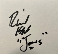 Hand signed richard for sale  STANSTED