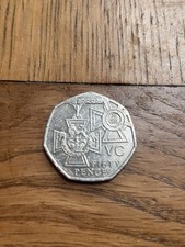 Victoria cross 50p for sale  BEDWORTH