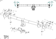 Towtrust fixed flange d'occasion  Expédié en Belgium