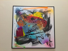 Quadro astratto tela usato  Scandiano