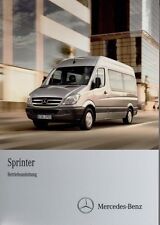 LKW  MERCEDES   SPRINTER  2011  Betriebsanleitung   Bordbuch  Handbuch  906   BA comprar usado  Enviando para Brazil