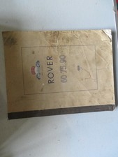 Rover 90 workshop for sale  RHYL