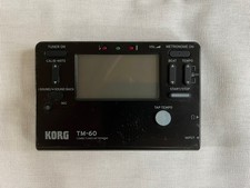 KORG TM-60 combo sintonizador metrônomo portátil LCD retroiluminado preto comprar usado  Enviando para Brazil