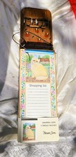 Vintage wooden memo for sale  LEICESTER