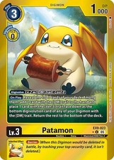 Digimon patamon ex9 for sale  SHEFFIELD