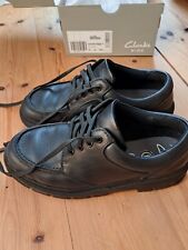 Clarks boys black for sale  DURHAM