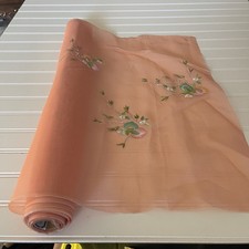 Silk salmon fabric for sale  Gaithersburg
