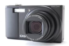 [EXCELENTE COMO NUEVA] Cámara digital compacta Ricoh CX3 negra con zoom 10 MP 10,7x de JAPÓN segunda mano  Embacar hacia Argentina