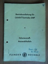 Betriebsanleitung cavex getrie gebraucht kaufen  Könnern