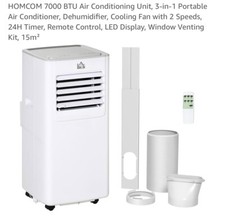 Homcom 7000 btu for sale  BARNSLEY