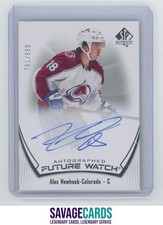 2021-22 SP Autêntico Future Watch Auto Alex Newhook /999 #121 Colorado Avalanche, usado comprar usado  Enviando para Brazil