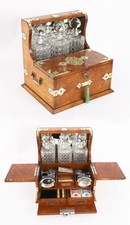 Antique decanter golden for sale  UK