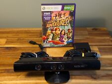 Barra sensor Kinect Microsoft Xbox 360 com pacote de jogos Kinect Adventures - Preto, usado comprar usado  Enviando para Brazil