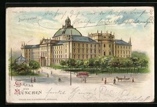 Lithographie münchen justizpa gebraucht kaufen  Berlin